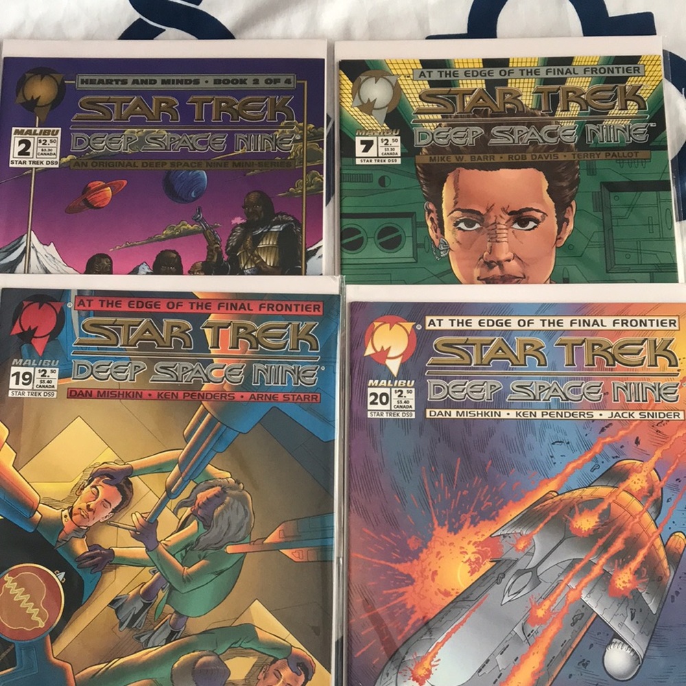 Malibu Comic books Star Trek Deep Space